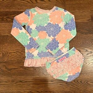 Adorable Ruffle Butt Swim suit size 8!